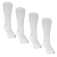 thumbnail image 2 of Personal Touch Men's Comfortable Hospital Slipper Socks, size 10-13, 6 Pairs White, 2 of 6