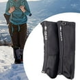 thumbnail image 6 of Colaxi Leg Gaiters Snow Boot Gaiters Hiking Gaiters Calf Guards for Hiking Outdoor Activities Mountain Climbing Climbing Snowshoeing L, 6 of 10
