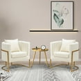 thumbnail image 3 of Marquet Upholstered Barrel Chair, 3 of 9