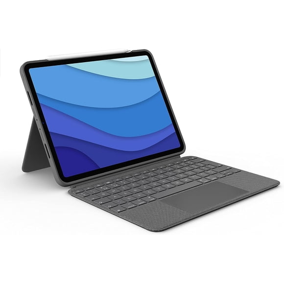 Funda de teclado Logitech Combo Touch iPad Pro 11" gris reacondicionada