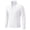 White, variant on Men's Quarter Zip Mock Neck Pullover Sweater Long Sleeve Solid Knit Top