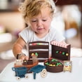 thumbnail image 4 of QIPOPIQ Mini Simulation Fruit Shop Set Mini Shop Mini House Play Children's Toys Simulated Cash Desk Simulated Fruit Stall Simulated Push Pull Cart Toys, 4 of 6