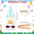 thumbnail image 4 of Easter Gnome Wooden Hanging Sign Holiday Party Porch Decoration Hanging Easter Indoor Decor Great Gifts, 4 of 9