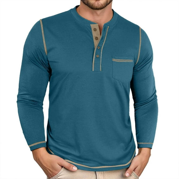 Pocket Tee Shirts for Men Casual Crew Neck Workout Top Men's Slim Fit T Shirt Casual Basic Tee With Chest Pocket Comfortable Round Neck Top For Daily Wear In Fall Winter