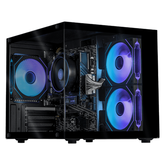 Computadora Escritorio Xtreme PC Gaming Radeon Vega Ryzen 5 5600GT 16GB SSD 1TB WIFI Black juegos casuales, trabajo y estudio