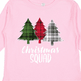 thumbnail image 4 of Inktastic Christmas Squad with Plaid Trees Boys or Girls Long Sleeve Toddler T-Shirt, 4 of 5