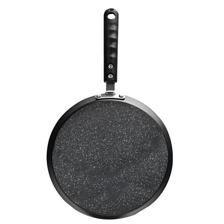 

1Pc Sturdy Aluminum Alloy Frying Pan Household Single Handle Frying Pan