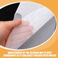 thumbnail image 3 of OULII 10Pcs Reusable Dehydrator Mats Silicone Round for Kitchen Use Food Enthusiasts, 3 of 8