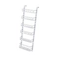 thumbnail image 3 of Abbracc 6 Tier Pantry Door Organizer Hanging Spice Rack for Laundry Room Living Room white, 3 of 9