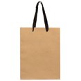 JAM Paper Heavy Duty Kraft Gift Bags, Large, 10 x 13 x 5, Kraft Matte