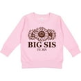 thumbnail image 2 of Inktastic Big Sis Est. 2025 Toddler Sweatshirt, 2 of 4