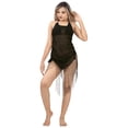thumbnail image 4 of HAPPY BAY Women's Beach Wraps Bikini Wrap Sarong Cover up Skirt Bathing suit Swimsuit Cover Ups for Swimwear Women One Size Fish Animal, Black, 4 of 4