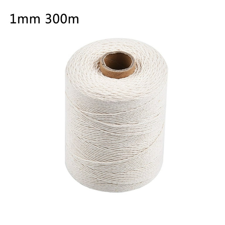 LEREATI Macrame Cord 1mm x 426 Yard Natural Cotton String Twine Macrame  Rope Yarn, Colored String Craft Cord for DIY Jewelry Making Wall Hanging  Gift
