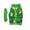green-L, variant on Harness and Leash Vest for Walking Chinchilla Hamster Squirrel Lovely Christmas Costume 3 Sizes