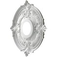 thumbnail image 4 of Ekena Millwork 13"OD x 3 1/2"ID x 3/4"P Attica Thermoformed PVC Ceiling Medallion (Fits Canopies up to 5"), Metallic Charcoal, 4 of 10