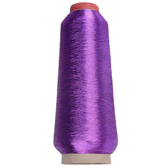 VANIDO 1 Roll Embroidery Thread with Metallic Luster DIY Polyester Wide Application Cross Stitch Sewing Thread Spool for Home