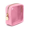 thumbnail image 1 of Bolsa de maquillaje transparente Embla, funda de maquillaje, bolsa de viaje, rosa flamenco, 1 of 6