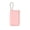 Pink, variant on Shockproof Silicone Case Cover for Xiaomi Power Bank 10000mAh P15ZM with Built-in Cable Storage - Slim Protective Skin, Anti-Scratch Dustproof Drop Protection