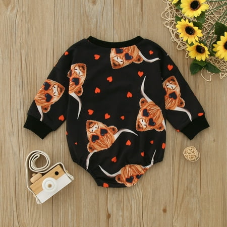 

Quealent Valentines Baby Rompers Girl Winter Rompers Baby Boy Unisex Baby Premium Quilted Long Sleeve Sleeping Bag and Wearable Blanket Black 12-18 Months