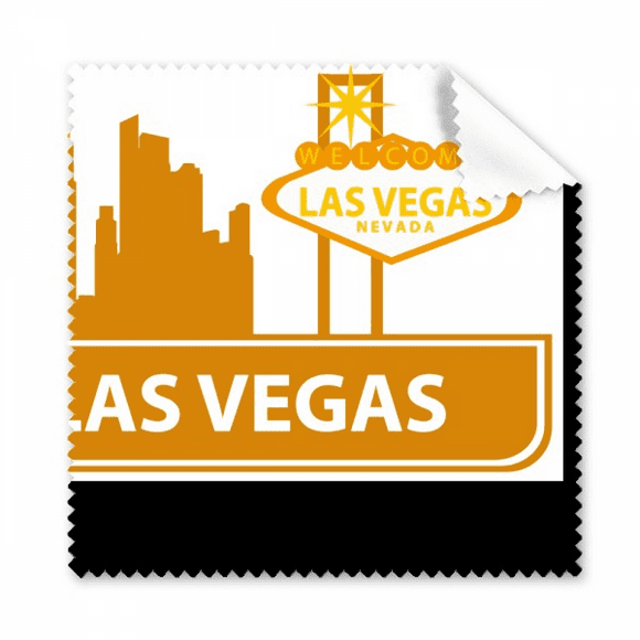 welcome to las vegas nevada america cleaning cloth ph screen glasses cleaner 5pcs