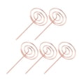 thumbnail image 4 of 5 soportes metálicos duraderos para insertar menús de restaurantes, organizador de recibos, soporte para billetes, práctico soporte para billetes, soporte multiusos para cheques y recibos., 4 of 6