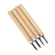 thumbnail image 3 of Juego de herramientas para tallar cuchillos con sello de goma, afilador Manual de cuchillos para tallar madera, 4 Uds. (#2), 3 of 7