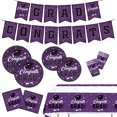 thumbnail image 2 of Party Supplies Set,Decoration Kit,Balloon Set,Banner Set,Table Decor,Confetti,Party Favors,Event Accessories,Party Props普通产品 -> Home & Garden -> 家居装饰 -> Event & Party 聚会派对用品Graduation Plates And Napk, 2 of 4