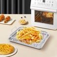 thumbnail image 4 of Kitchen Air Fryer Basket For Oven Stainless Steel Frying Basket Tray Non-stick, 4 of 21