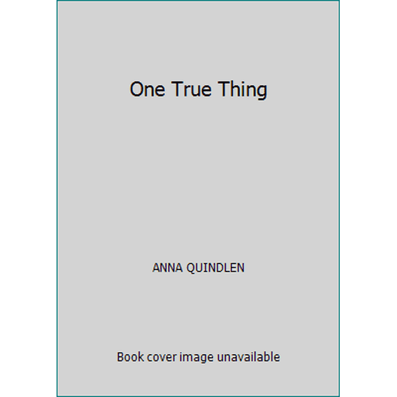 Pre-Owned One True Thing (Hardcover) 0701163151 9780701163150