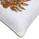 thumbnail image 3 of Fundas de almohada decorativas naranjas de 30 x 30 cm (12 x 12 pulgadas), fundas de almohada de lino con cuentas de peces, estampado de criaturas marinas estilo playero - Carpa Koi, 3 of 6