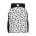thumbnail image 1 of Disketp Fish Bone Mochila Unisex de Apertura Lateral Completa, Mochila para Laptop para Escuela, Trabajo y Viajes, 1 of 8