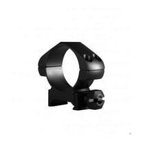 Hawke Sport Optics Precision Steel Rings Weaver 30mm Medium 2pc With Nut, Black,