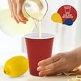 thumbnail image 3 of PAMI Red Party Cups Disposable Plastic Cups Party Supplies in Resealable Bag, 16 oz 30-Pack, 3 of 5