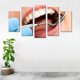 thumbnail image 3 of Juego de Cuadros Decorativos, Revisión Dental Profesional, Estilo Cuidado Preventivo, 5 Piezas, Ideal para Clínicas y Consultorios Dentales, 150x80cm, 3 of 5
