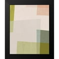 thumbnail image 2 of Barnes, Victoria 12x14 Black Modern Framed Museum Art Print Titled - Overlapping Planes III, 2 of 5