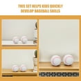 thumbnail image 3 of WRITWAA 5pcs Indoor Baseball PU Foam Childfriendly Safe For Kids Baseball Training, 3 of 8