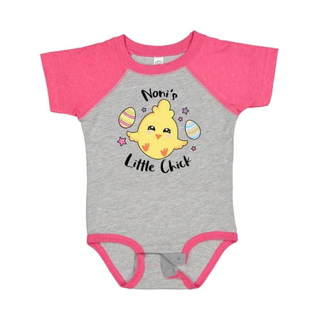 

Inktastic Happy Easter Noni s Little Chick Gift Baby Girl Bodysuit