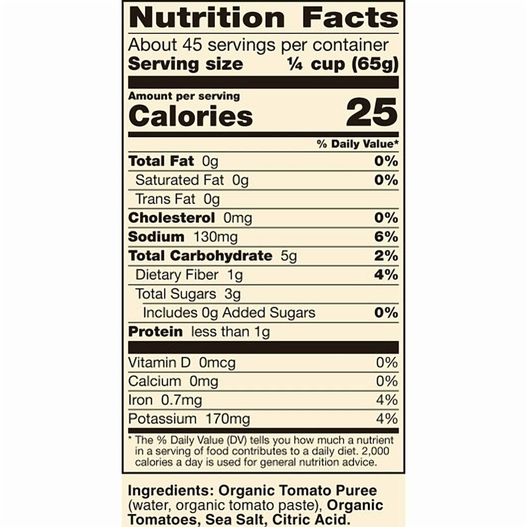 Muir Glen Organic Crushed Tomatoes, 104 Ounce, 6 Per Case