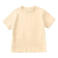 thumbnail image 4 of Hiijoy Toddler Boys Casual Outfits Cotton Short Sleeve T-Shirt Shorts Set, Sizes 2-3T, 4 of 8