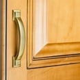 thumbnail image 2 of GlideRite 3 in. Center Arched Square Pull Cabinet Hardware Handle, Satin Gold, 2 of 5