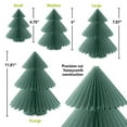 thumbnail image 2 of Briarwood Lane Multipack S-M-L-Xl Teal Tree Magnetic Honeycomb Paper Decor (4-pack), 2 of 4