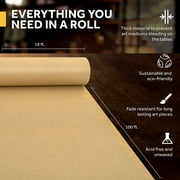 Bryco Goods Brown Kraft Paper Roll - 18 Inch x 175 Feet - Made in USA - Moving Supplies, Gift Wrapping, Arts & Crafts, Bulletin Board, Packing Paper