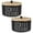 Black-2PCS, variant on FVKRNYZ Coffee Filter Holder Wooden Coffee Filter Storage Container with Lid 6.3" x 3.5" Coffee Filter Dispenser Basket for Bar Counter Coffee Bar Decor
