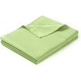 thumbnail image 2 of Luxurious Flat Sheet - 100% Egyptian Cotton, 500 Thread Count, 1 Piece Top Sheet, Extra Soft Bed Sheet, Breathable and Cooling Flat Sheet, Solid Sage Green, California Queen Size, 2 of 5