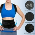 thumbnail image 4 of Tignapoo Neoprene Back Support Posture Corrector for Men and Women - Adjustable Black Brace for Spinal Alignment and Pain Relief - Available in Sizes S to 3XL, 4 of 6