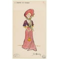 thumbnail image 3 of Yves Marevéry 16x24 Black Modern Framed Museum Art Print Titled - Bank Love (1907), 3 of 5