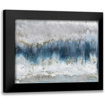 Bering, Blakely 24x19 Black Modern Framed Museum Art Print Titled - Moon Stone