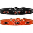 thumbnail image 2 of Mirage Pet 720-32 BKC18 Boo Widget Croc Dog Collar, Black - Size 18, 2 of 2