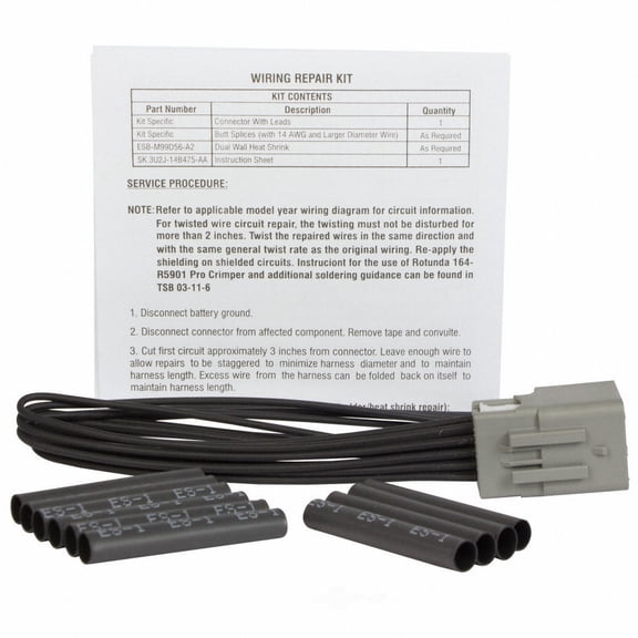 Motorcraft WPT-1175 Parking / Turn Signal / Stop Light Connector Fits select: 2013-2019 FORD EXPLORER, 2019 FORD FUSION