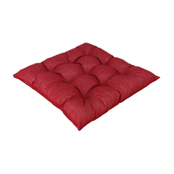 Btomtd Coussin Antimissile Lent Mémoires Mousse Universels Coussin de Siège pour Toutes Saisons Bureau Voiture Coussin de Siège Coussin de Fesses Coussin de Chaise, Rouge